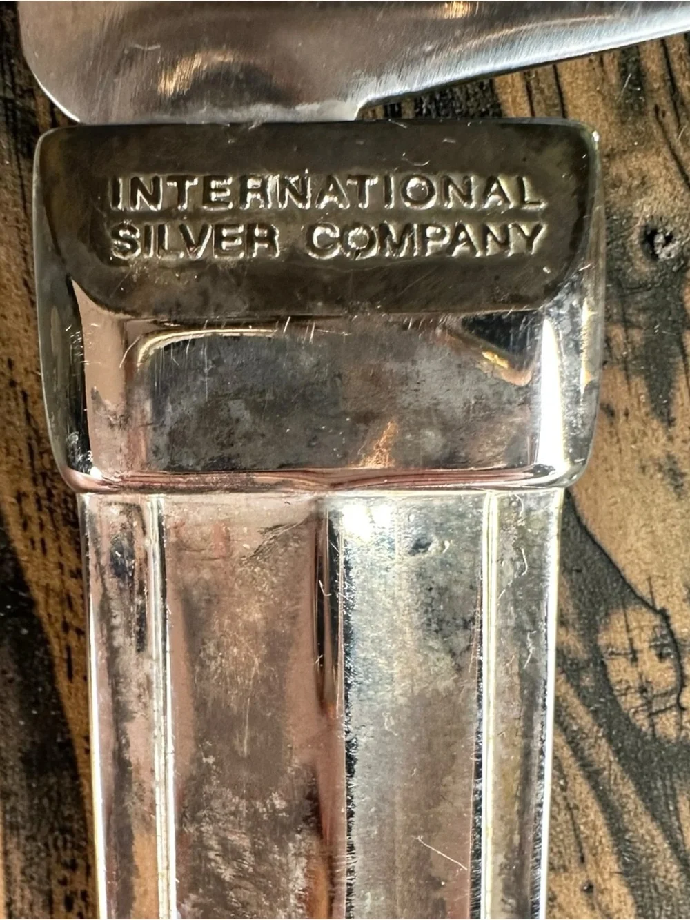 Vintage International Silver Heart Cake Knife Server Set 2pc Silverplate Wedding